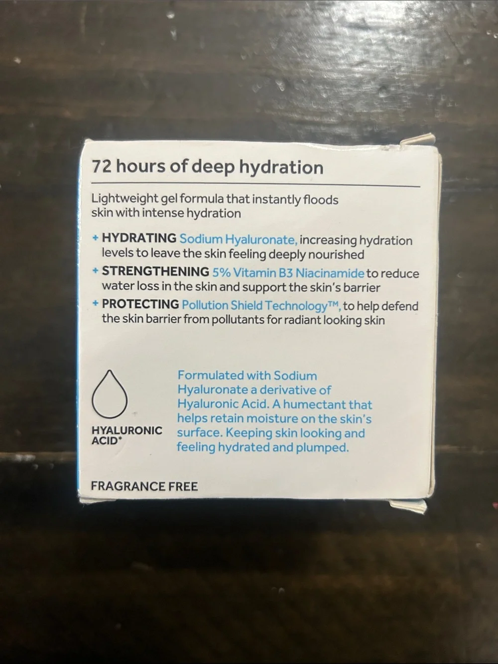 Hydraluminous+ Hydrating Day Gel - Blue